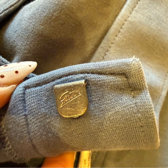 Women’s Equestrian Riding Breeches 26R Blue Knee Patch Stretch Pants - Picture 3 of 4